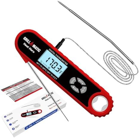 Heat Hero Wired Digital Instant Read Thermometer — photo 4