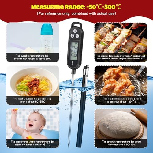 Instant read food thermometer six pack — photo 4