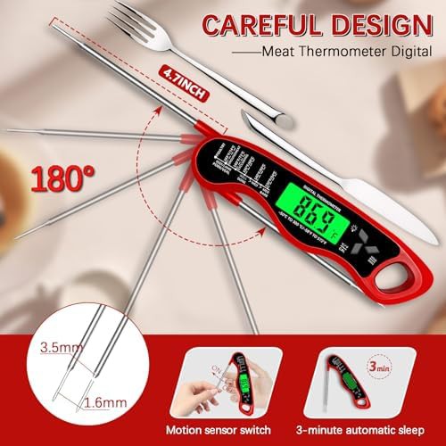 IP67 Waterproof Digital Cooking Thermometer — photo 5