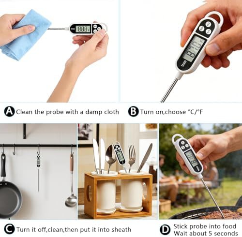 Digital instant read candy and oil thermometer — photo 5