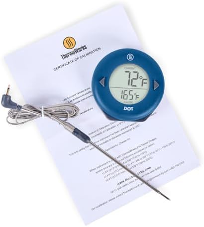 Nautical blue simple alarm thermometer — photo 3