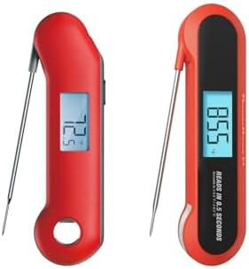 Two Pack Instant Read Meat Thermometer Set
