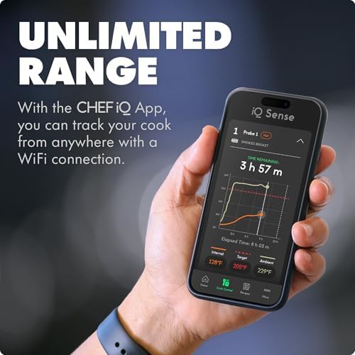 CHEF iQ Sense WiFi three probe thermometer — photo 4