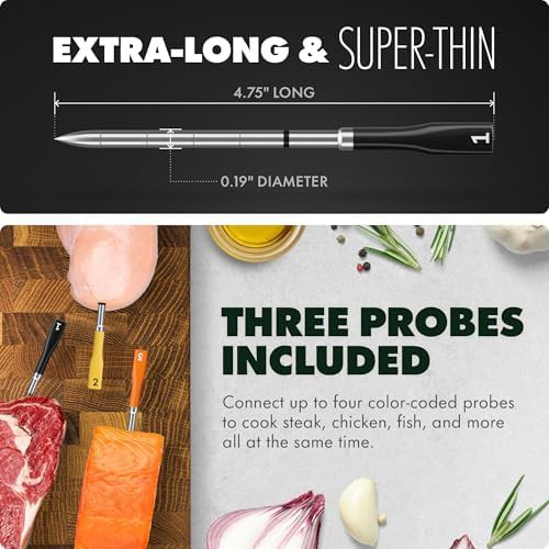 CHEF iQ Sense WiFi three probe thermometer — photo 5