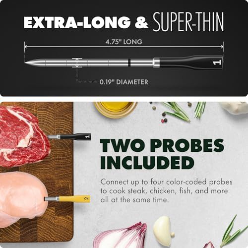 CHEF iQ Sense WiFi dual probe thermometer — photo 5