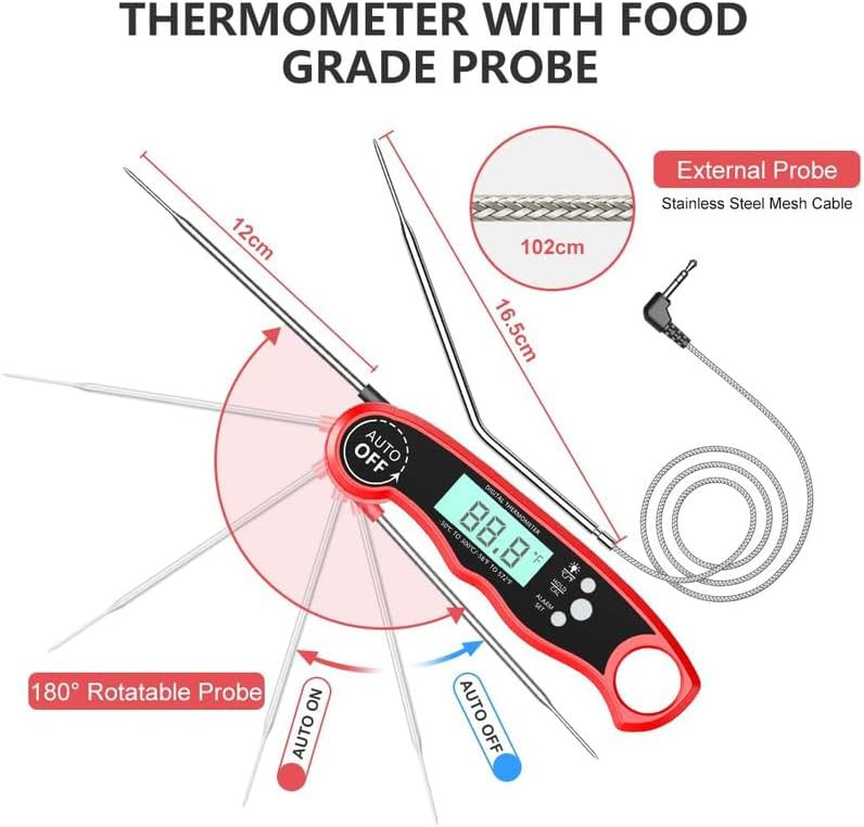Dual Probe Instant Read Grill Thermometer — photo 4