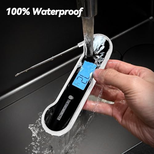 White 0.5 sec instant read meat thermometer — photo 5