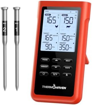 Long Range Wireless Dual Probe Thermometer
