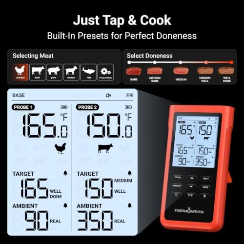 Long Range Wireless Dual Probe Thermometer — photo 5