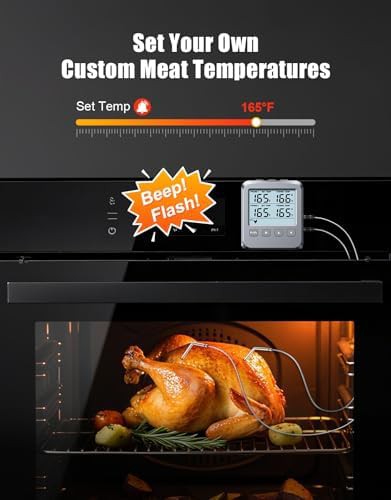 Digital Dual Probe Smoker and Grill Thermometer — photo 3