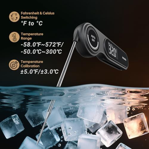 Fast Rechargeable Instant Read Meat Thermometer — photo 3