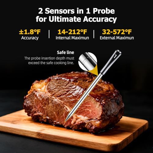 Wireless Four Probe Thermometer with App Control — photo 4