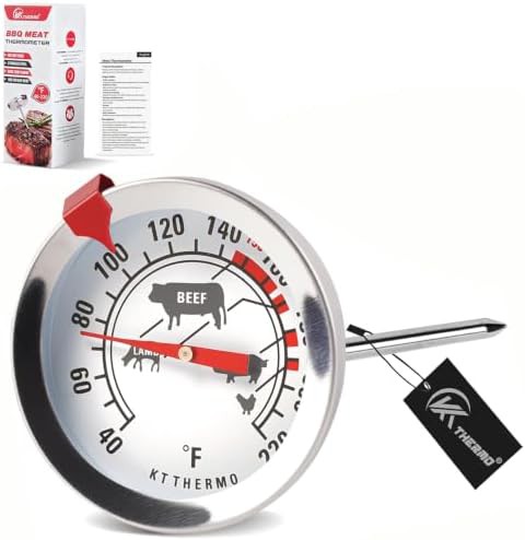 Analog Stainless Steel Leave-in Oven Thermometer