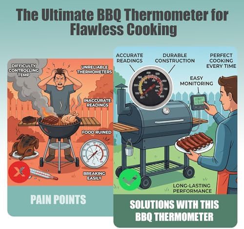 Analog Dial Grill Thermometer Two Pack — photo 4