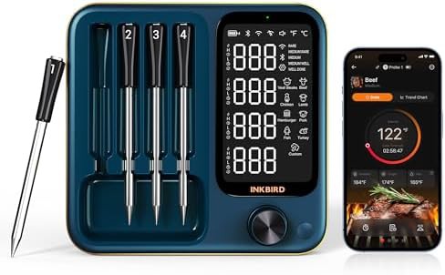 Smart WiFi Thermometer with Five Sensors