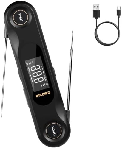 Dual Probe Instant Read Digital Thermometer
