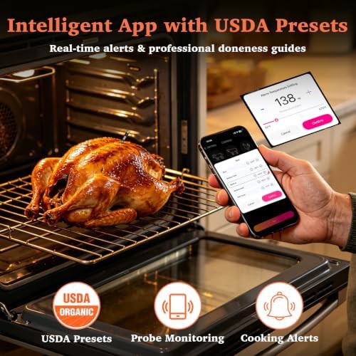 Digital Bluetooth BBQ Thermometer with Calibration — photo 5