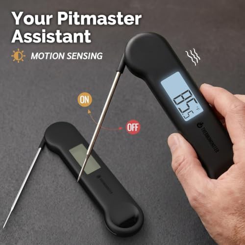 Black outdoor fryer instant read thermometer — photo 4