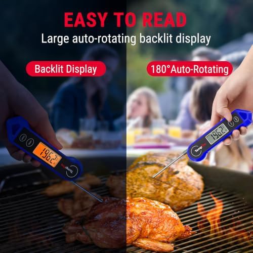 TP19H 1 sec digital meat thermometer for cooking — photo 3