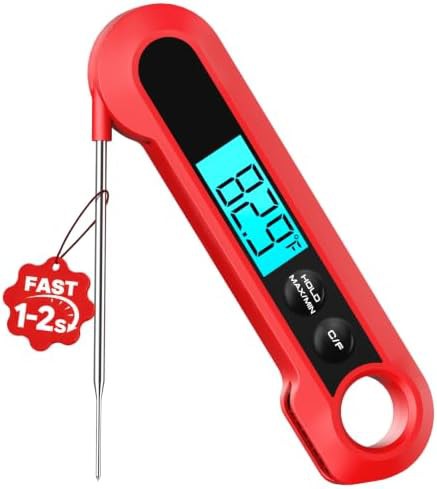 Foldable Instant Read Digital Grill Thermometer