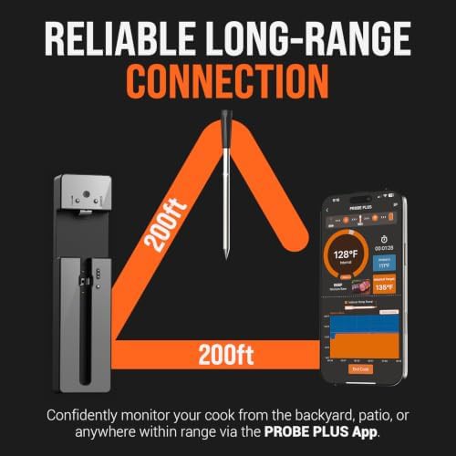 Instant Read Bluetooth Single Sensor Thermometer — photo 4