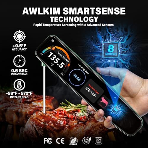 Smart Touchscreen Instant Read Thermometer — photo 4
